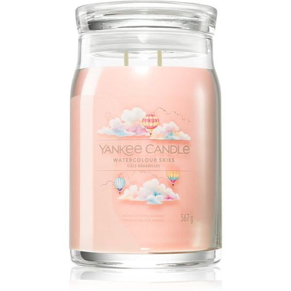 Yankee Candle Yankee Candle Watercolour Skies ароматна свещ Signature 567 гр.