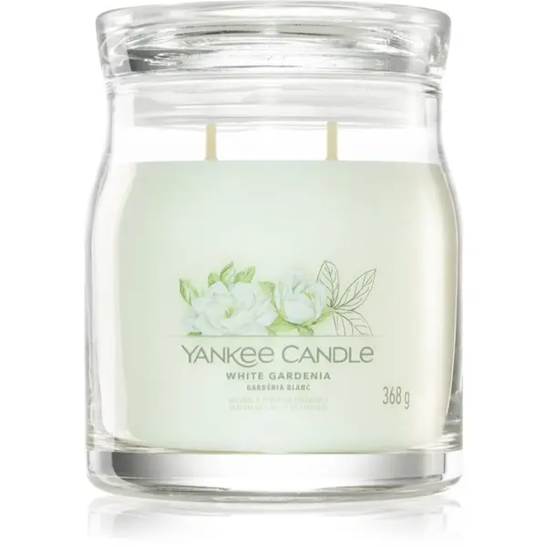 Yankee Candle Yankee Candle White Gardenia ароматна свещ Signature 368 гр.