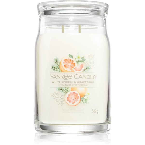 Yankee Candle Yankee Candle White Spruce & Grapefruit ароматна свещ 567 гр.