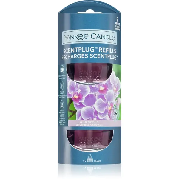 Yankee Candle Yankee Candle Wild Orchid резервен пълнител за електрически дифузер 2x18.5 мл.