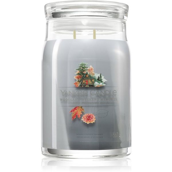 Yankee Candle Yankee Candle Woodland Weekend Memories ароматна свещ 567 гр.