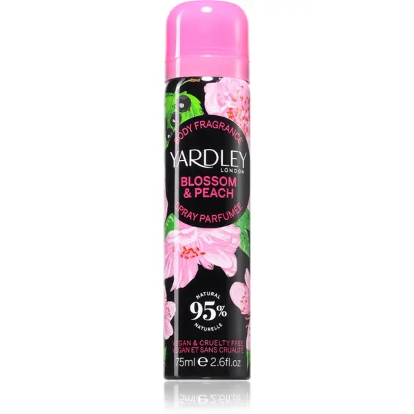 Yardley Yardley Blossom & Peach спрей за тяло за жени 75 мл.