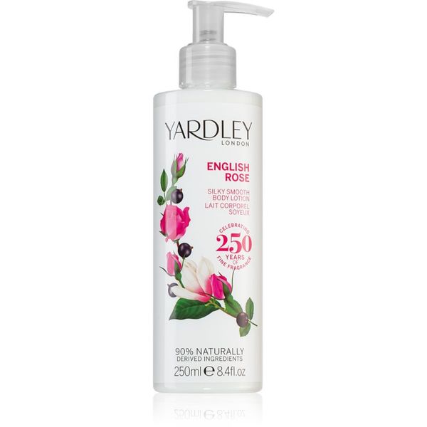 Yardley Yardley English Rose омекотяващ лосион за тяло 250 мл.