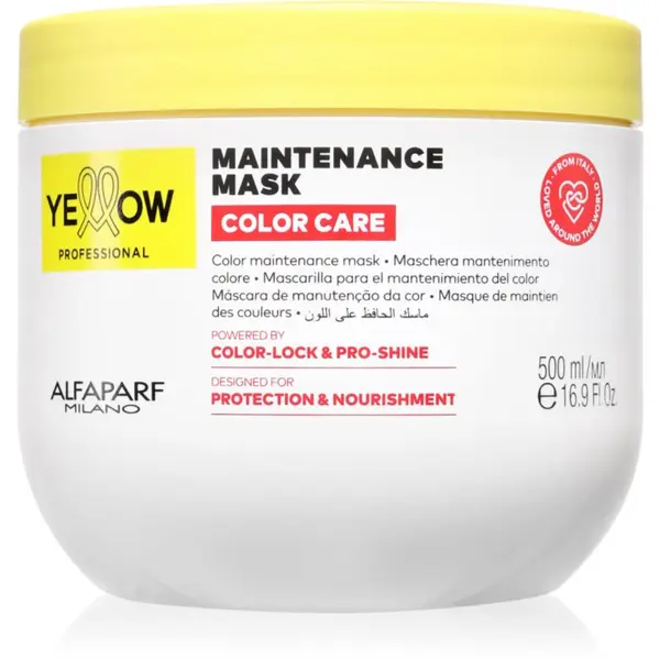 Yellow Professional Yellow Professional Color Care Maintenance Mask маска за боядисана коса 500 мл.
