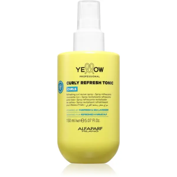 Yellow Professional Yellow Professional Curls Curly Refresh Tonic спрей за къдрава коса 150 мл.