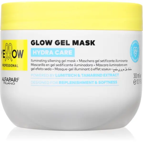 Yellow Professional Yellow Professional Hydra Care Glow Gel Mask гел маска за всички видове коса 300 мл.