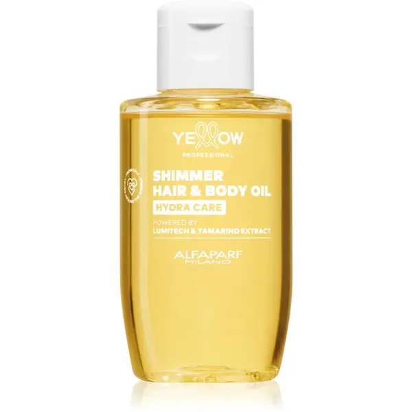 Yellow Professional Yellow Professional Hydra Care Shimmer Hair & Body Oil хидратиращо олио за всички видове коса 100 мл.