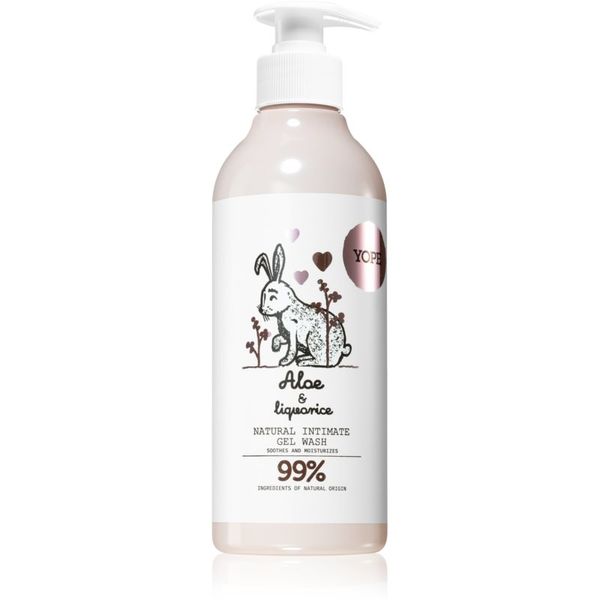 Yope Yope Aloe & Liquorice гел за интимна хигиена 300 мл.