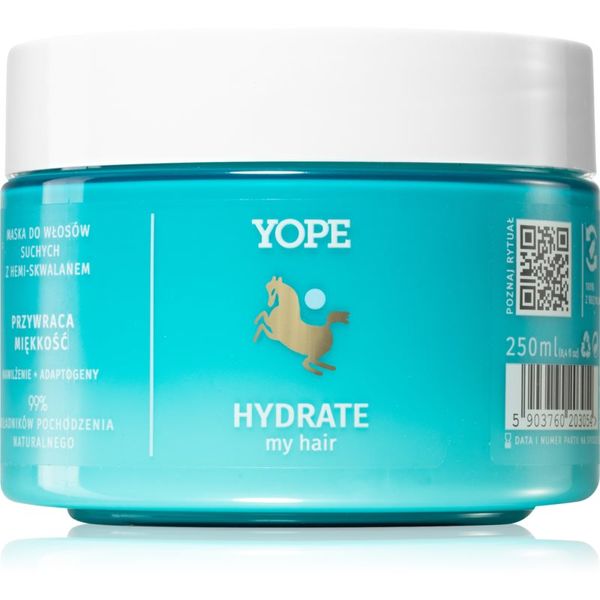Yope Yope HYDRATE my hair хидратираща маска за суха коса 250 мл.