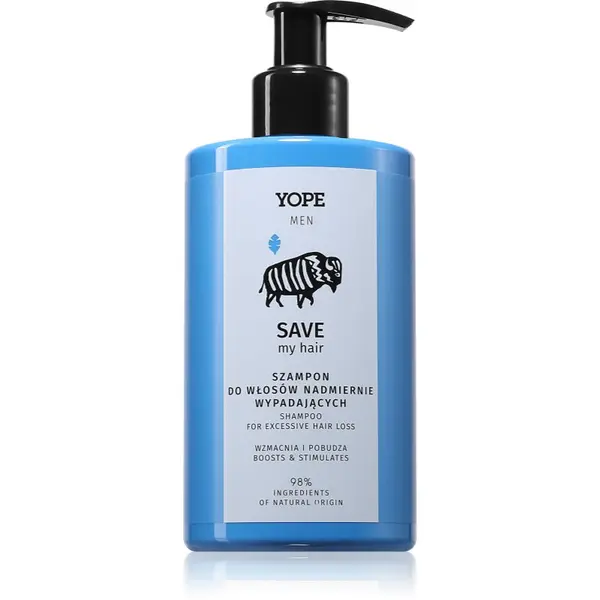 Yope Yope Men Save My Hair подсилващ шампоан за мъже 300 мл.