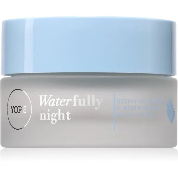 Yope Yope Waterfully Deeply Hydrating & Regenerating Night Cream хидратиращ нощен крем 50 мл.