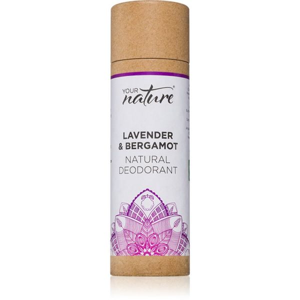 Your Nature Your Nature Natural Deodorant дезодорант стик Lavender & Bergamot 70 гр.