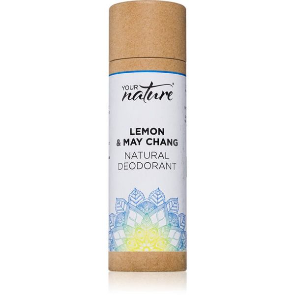 Your Nature Your Nature Natural Deodorant дезодорант стик Lemon & May Chang 70 гр.