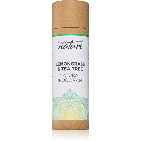 Your Nature Your Nature Natural Deodorant дезодорант стик Lemongrass & Tea Tree 70 гр.
