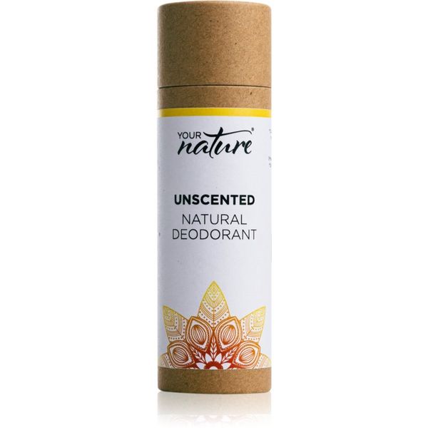 Your Nature Your Nature Natural Deodorant дезодорант стик Unscented 70 гр.