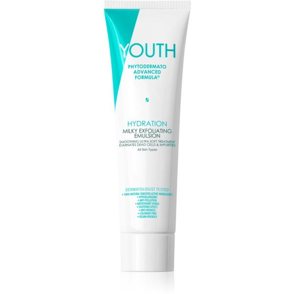 YOUTH YOUTH Hydration Milky Exfoliating Emulsion експонираща почистваща емулсия 100 мл.