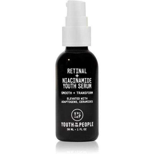 Youth To The People Youth To The People Youth Retinal + Niacinamide Serum нощен серум против стареене на кожата 30 мл.