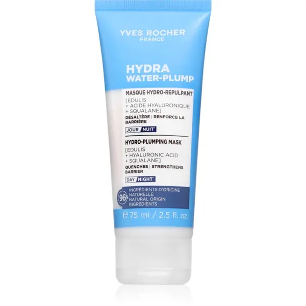Yves Rocher Yves Rocher Hydra Water-Plump овлажняваща и изглаждаща маска дневен и нощен 75 мл.