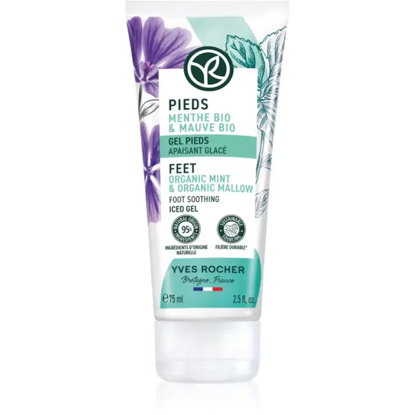 Yves Rocher Yves Rocher Pieds охлаждащ гел за крака Organic Mint & 75 мл.