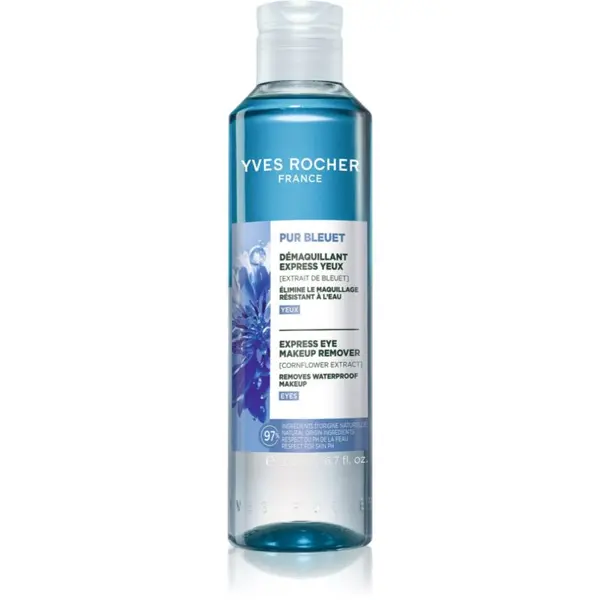 Yves Rocher Yves Rocher Pur Bleuet двуфазов продукт за почистване на грим 200 мл.