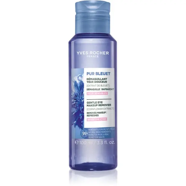 Yves Rocher Yves Rocher Pur Bleuet за премахване на очен грим за чувствителни очи 100 мл.