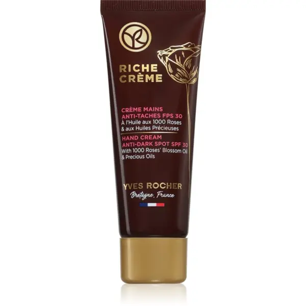 Yves Rocher Yves Rocher Riche Créme крем за ръце против пигментни петна SPF 30 50 мл.