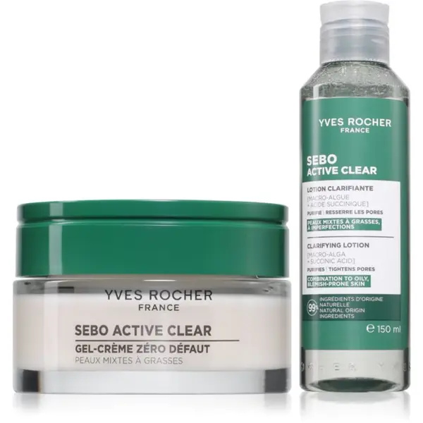 Yves Rocher Yves Rocher Sebo Active Clear комплект за лице