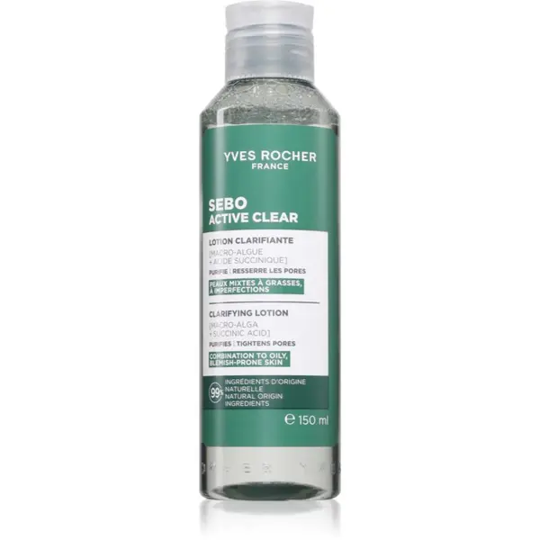 Yves Rocher Yves Rocher Sebo Active Clear почистващ тоник 150 мл.