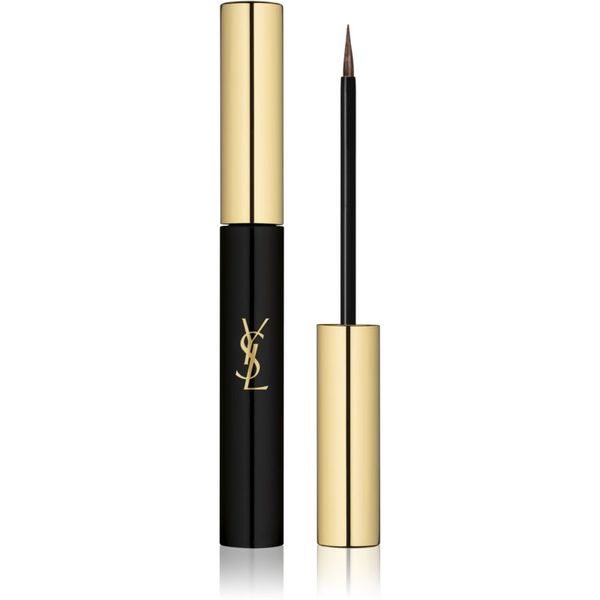 Yves Saint Laurent Yves Saint Laurent Couture Eyeliner течни очни линии цвят 4 Brun Essentiel Satiné 2.95 мл.