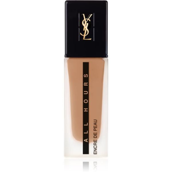 Yves Saint Laurent Yves Saint Laurent Encre de Peau All Hours Foundation дълготраен фон дьо тен SPF 20 цвят BD 85 Warm Coffee 25 мл.