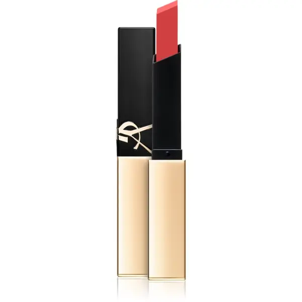 Yves Saint Laurent Yves Saint Laurent Rouge Pur Couture The Slim тънко матиращо червило с кожен ефект цвят 35 2.2 гр.