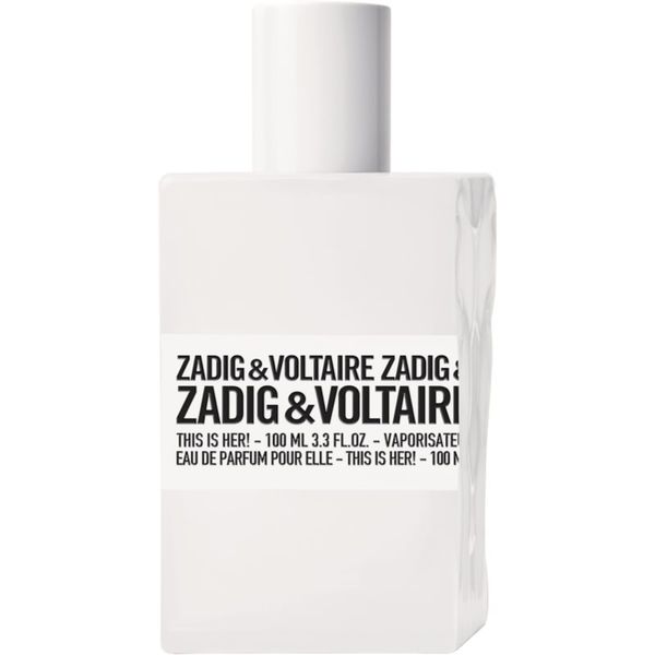 Zadig & Voltaire Zadig & Voltaire THIS IS HER! парфюмна вода за жени 100 мл.