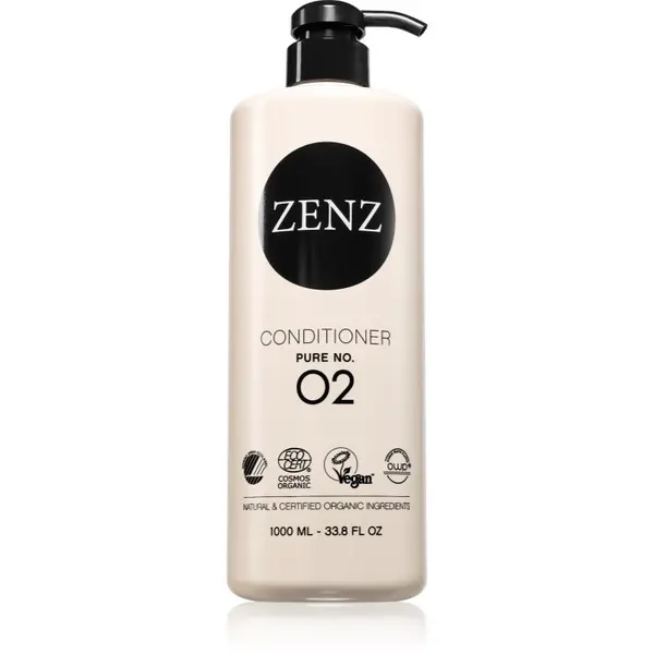 ZENZ Organic ZENZ Organic Pure No. 02 балсам за коса подходящо за хора с алергии 1000 мл.