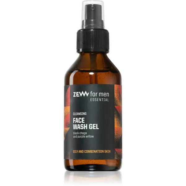 Zew For Men Zew For Men Essential Face Wash Gel почистващ гел за смесена и мазна кожа за мъже 100 мл.
