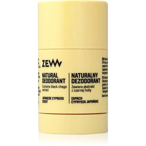 Zew For Men Zew For Men Natural Deodorant дезодорант в стик 80 мл.