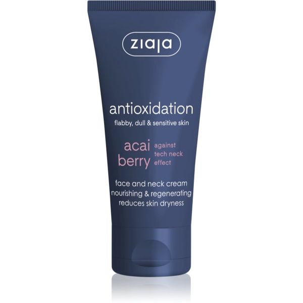 Ziaja Ziaja Acai Berry подхранващ регенериращ крем на лицето и шията 50 мл.