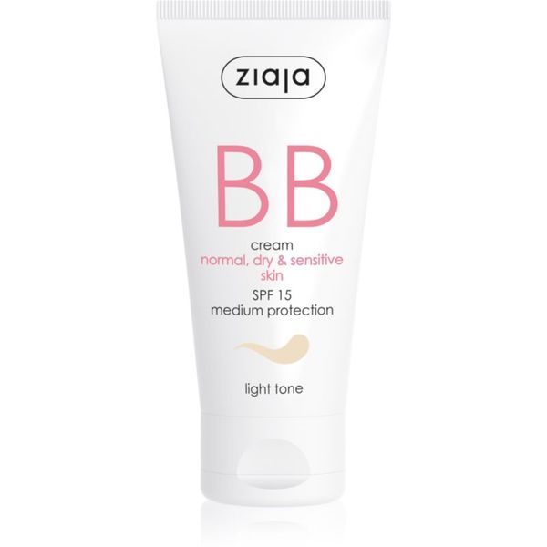 Ziaja Ziaja BB Cream BB крем за нормална и суха кожа цвят Light 50 мл.