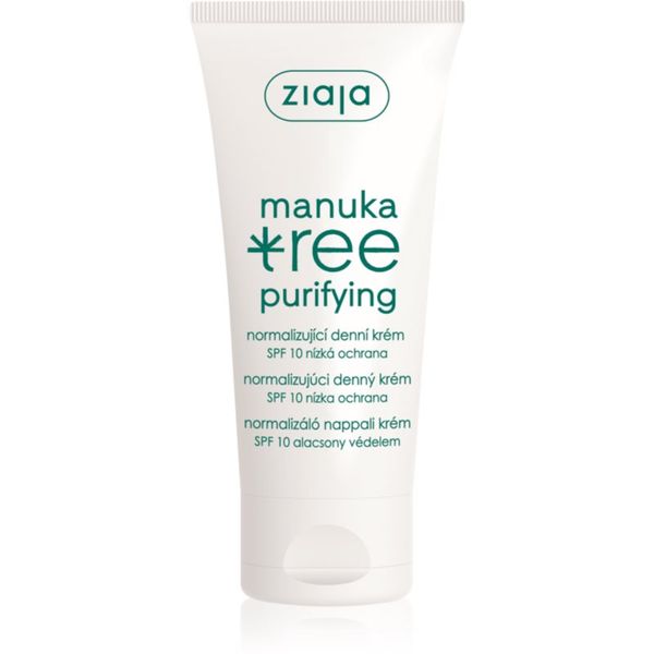Ziaja Ziaja Manuka Tree Purifying нормализиращ дневен крем SPF 10 50 мл.