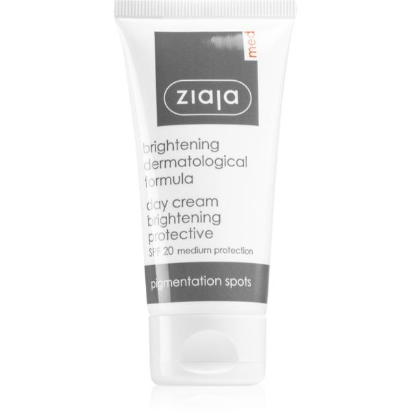 Ziaja Med Ziaja Med Whitening Care защитен крем против пигментни петна SPF 20 50 мл.
