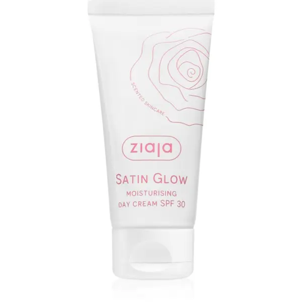 Ziaja Ziaja Satin Glow Moisturising Day Cream хидратиращ дневен крем SPF 30 50 мл.