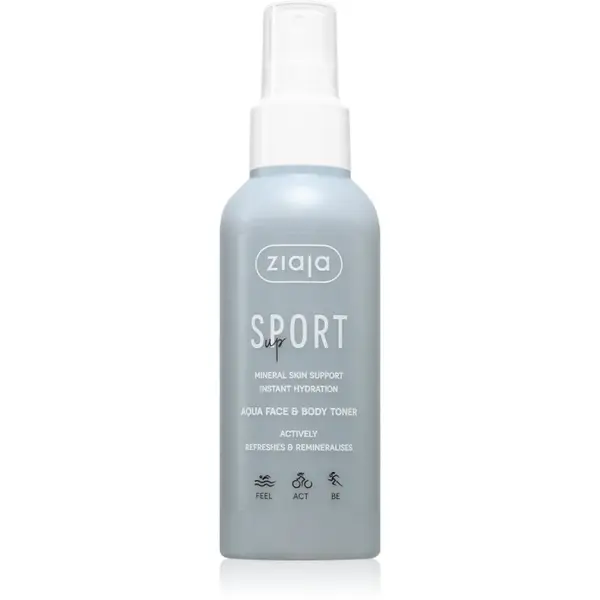 Ziaja Ziaja Sport Up Aqua Face And Body Toner тоник за тяло и лице 120 мл.