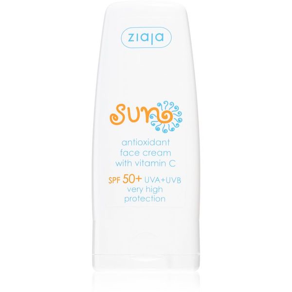 Ziaja Ziaja Sun антиоксидантен крем за лице с витамин С SPF 50+ 50 мл.