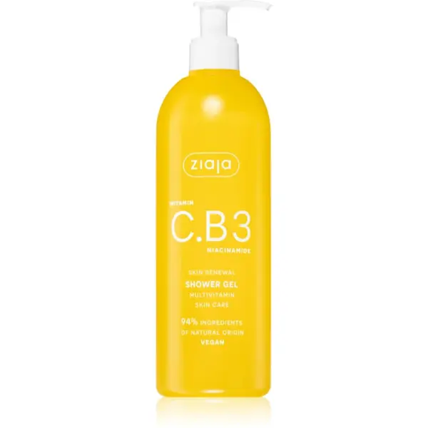 Ziaja Ziaja Vitamin C.B3 Niacinamide освежаващ душ гел 400 мл.