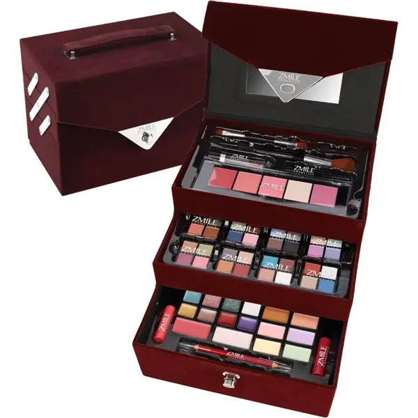 ZMILE COSMETICS ZMILE COSMETICS Beauty Case Velvety козметично куфарче Dark Berry