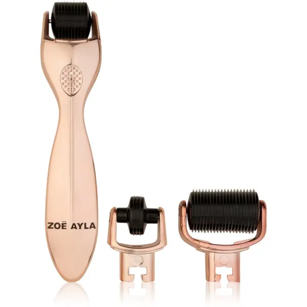 Zoë Ayla Zoë Ayla Micro-Needling Derma Roller Set миктроиглен за лице и тяло 1 бр.