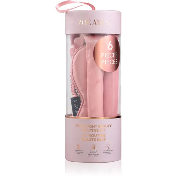 Zoë Ayla Zoë Ayla Overnight Beauty Routine Kit подаръчен комплект За коса за жени