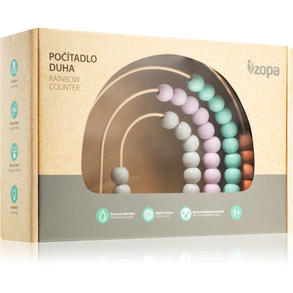 Zopa Zopa Counter сметало от дърво Rainbow 1 бр.