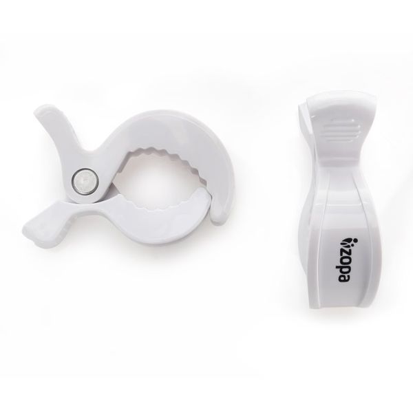 Zopa Zopa Multifunctional Stroller Clamps мултифункционален клипс White 2 бр.