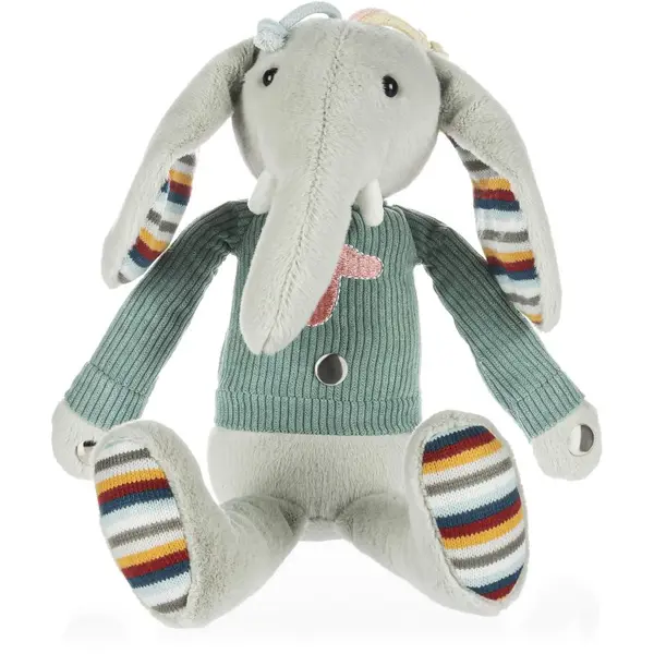 Zopa Zopa Plush Interactive Buddy Elephant интерактивна плюшена играчка 12 m+ 1 бр.