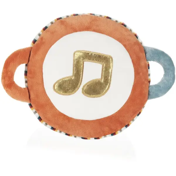 Zopa Zopa Plush Musical Toy 3 in 1 My First Drum плюшена играчка с мелодия 12 m+ 1 бр.